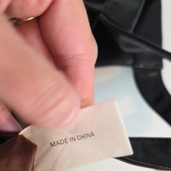 "MATT by Matt & Nat" Black Vegan Leather Shoulder Bag with Stud Detail - Picture 12 of 13